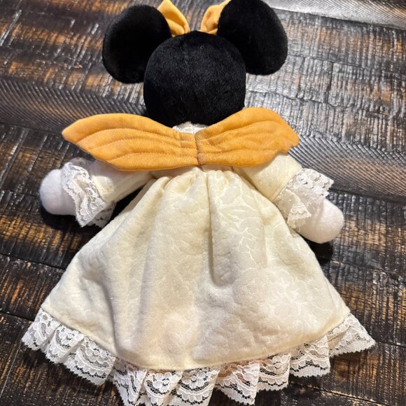 RETIRED Vintage Disney Minnie Mouse ANGEL PLUSH - Picture 2 of 5